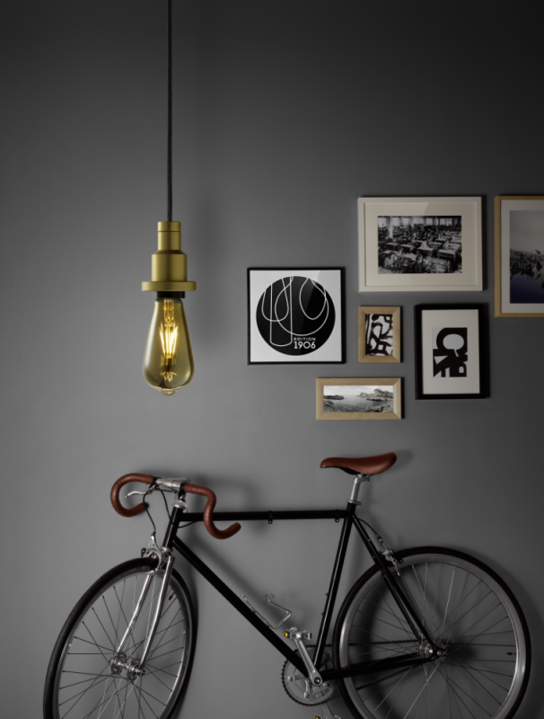 OSRAM E27 LED VINTAGE Glühlampe in EDISON Kolbenform GOLD dimmbar 6,5W wie 55W extra warmweißes gemütliches Licht